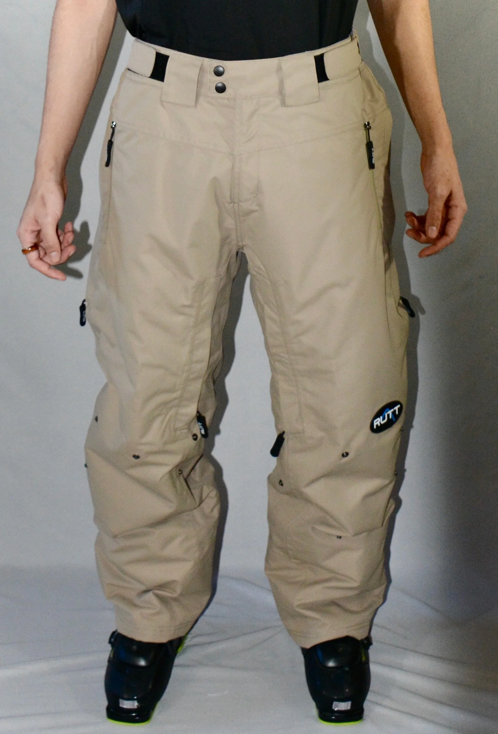 スキー RUTT MOGUL PANTS L 2025 MOGUL PANT, DARK KHAKI, INSULATED — RUTT MOGUL PANTS